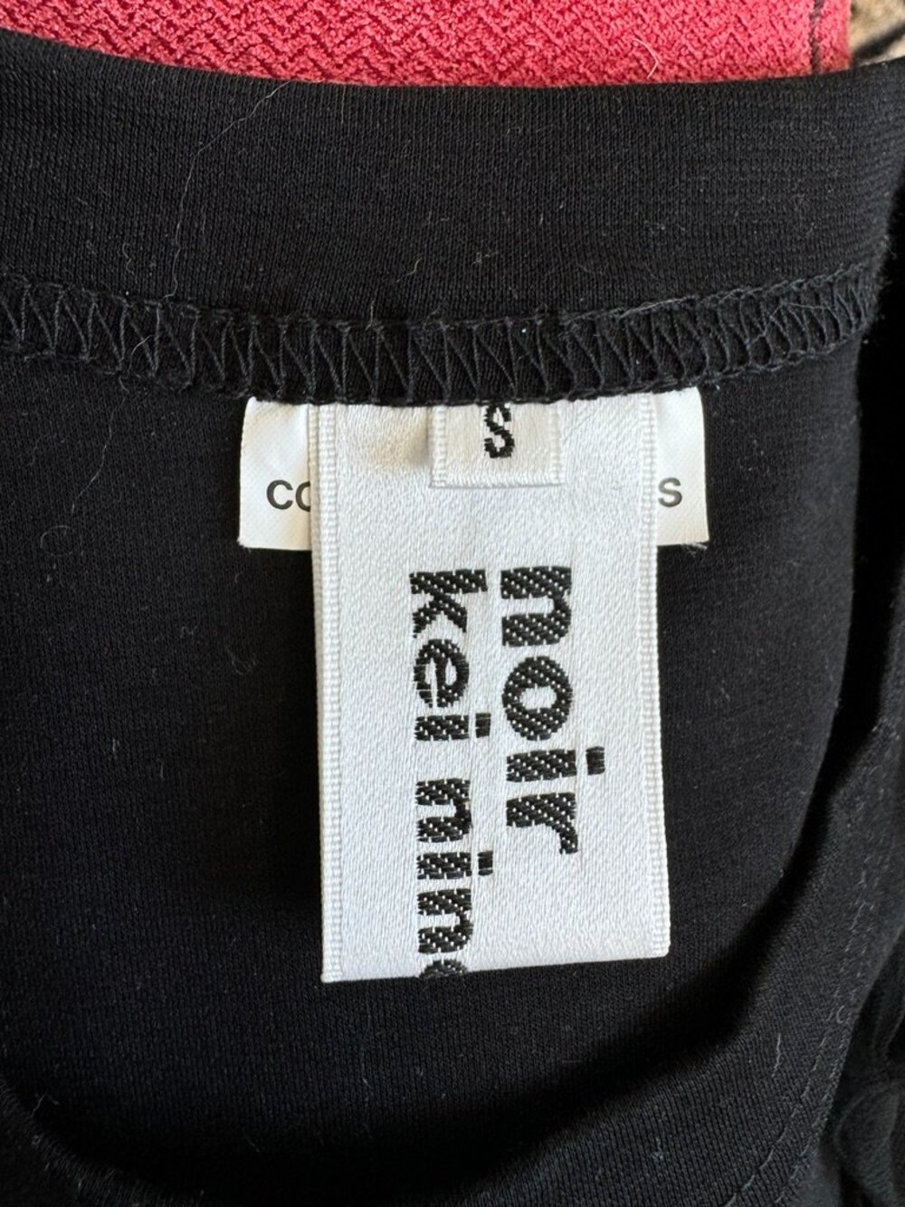 NOIR KEI NINOMIYA Black T-shirt w/ puff sleeves - Picture 2 of 2